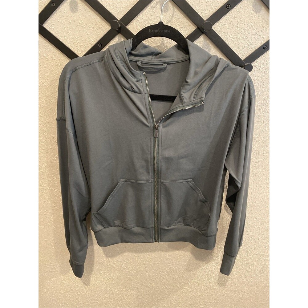 Vuori Halo Modern Full Zip Hoodie Green size XS style vw2064